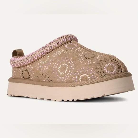 ? UGG TAZZ SLIPPERS SUN STITCH MUSTARD SEED ?